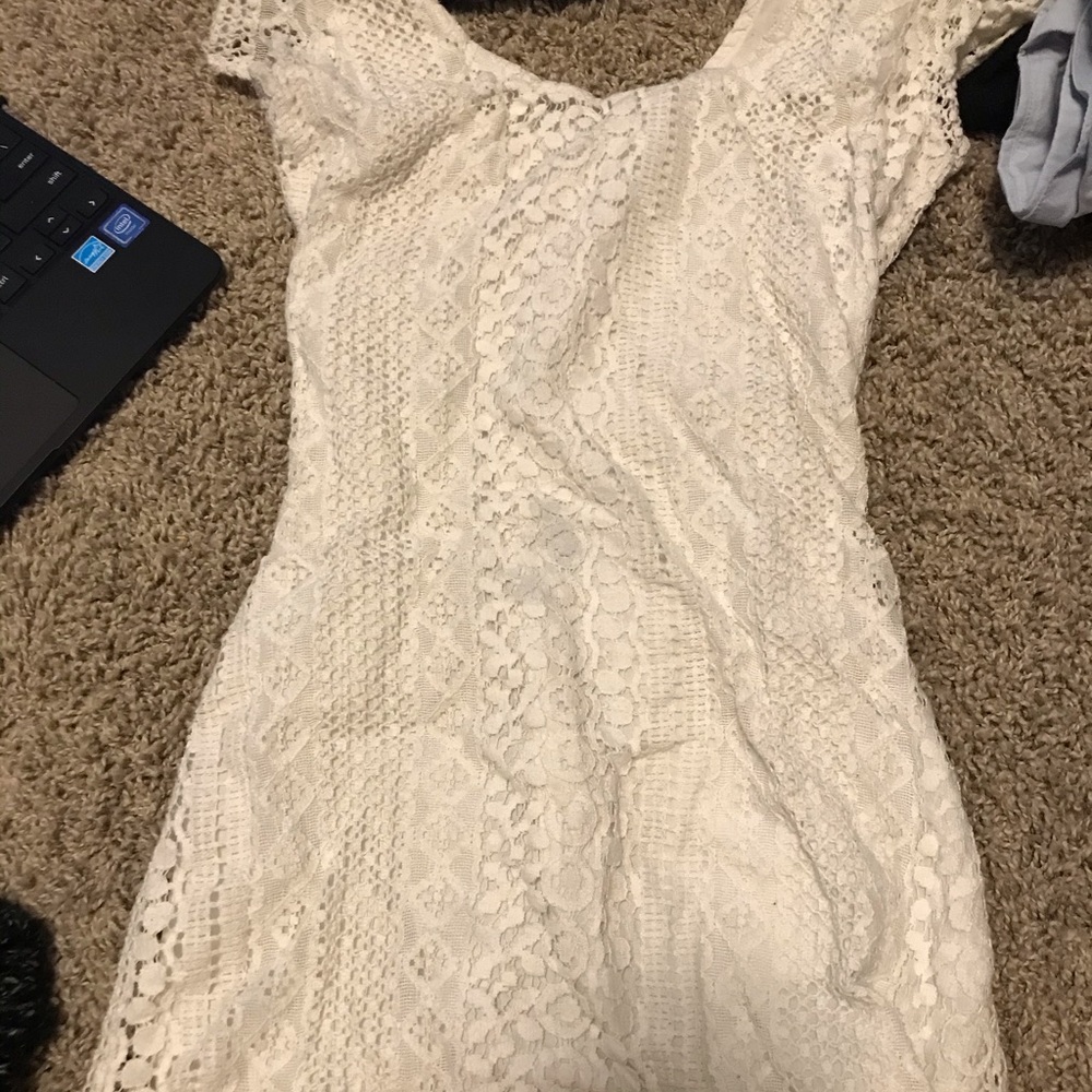 White Hollister dress